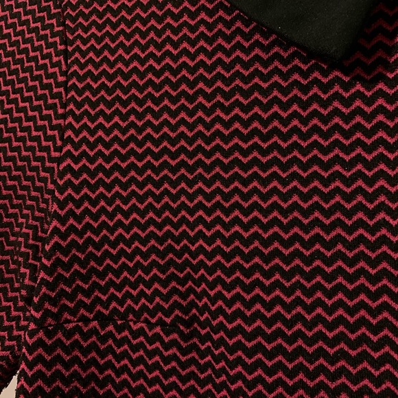 Modest Dark Red Dress - Picture 4 of 5